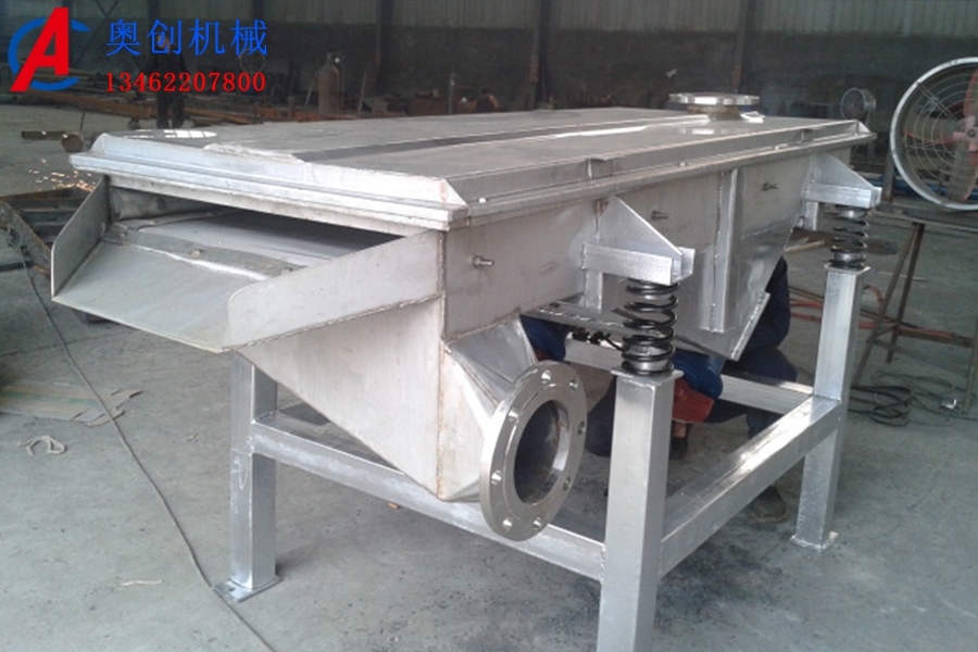 直線振動篩的組成與特點 直線振動篩的組成與特點